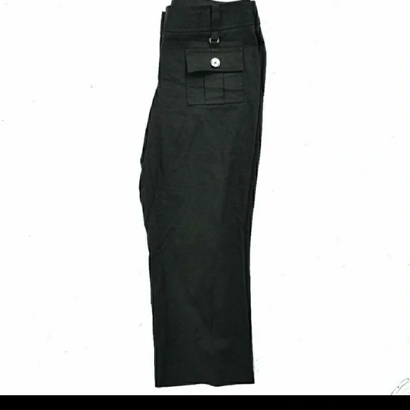 Express black and silver crop pants size 0 - Picture 6 of 7